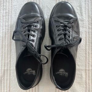 Dr. Martens Black Leather Sneakers
